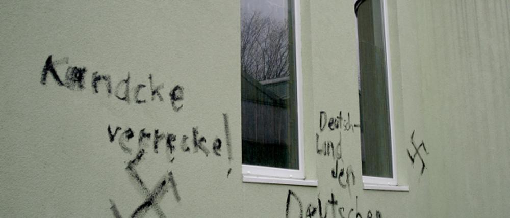 Hakenkreuz-Geschmiere