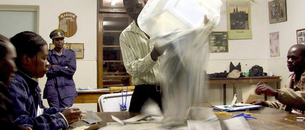 Wahlen Simbabwe