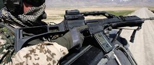 Deutscher Soldat in Afghanistan