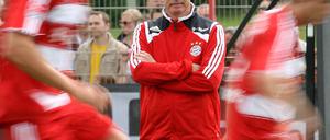 Hitzfeld bei Bayern
