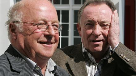 Norbert Blüm und Peter Sodann
