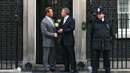 Schwarzenegger und Blair