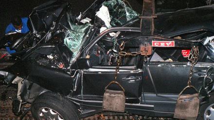 Prinzessin Diana Unfallfahrzeug