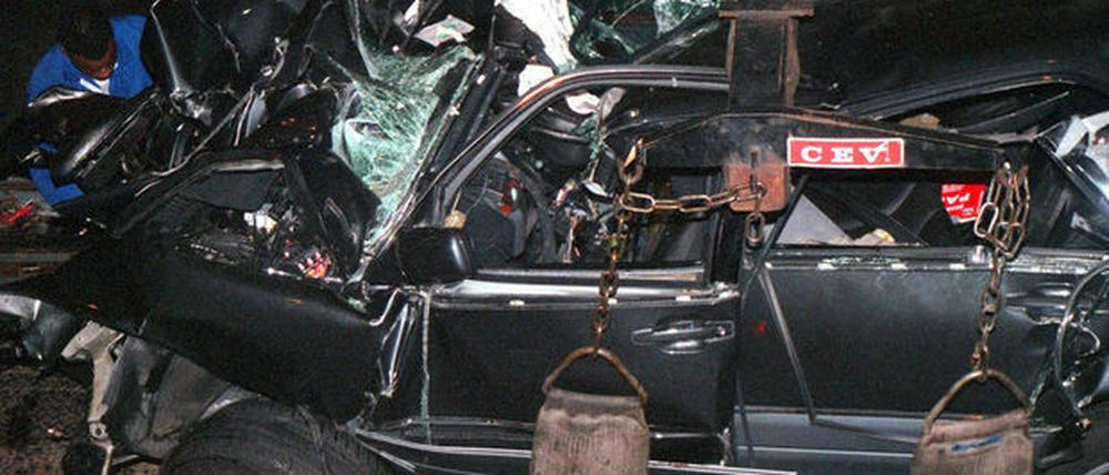 Prinzessin Diana Unfallfahrzeug