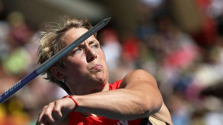 Christina Obergföll, 31, hat in in ihrer Karriere als Speerwerferin schon viel gewonnen – nur ein Titel bei einer großen Meisterschaft fehlt der Offenburgerin noch. Die Silbermedaillengewinnerin von London überstand die Qualifikation am Freitag problemlos.
