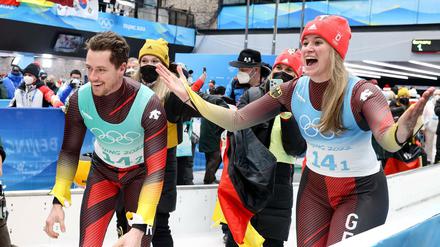 Rodlerin Natalie Geisenberger ist mit insgesamt sechs Olympiasiegen die erfolgreichste deutsche Winterolympionikin.