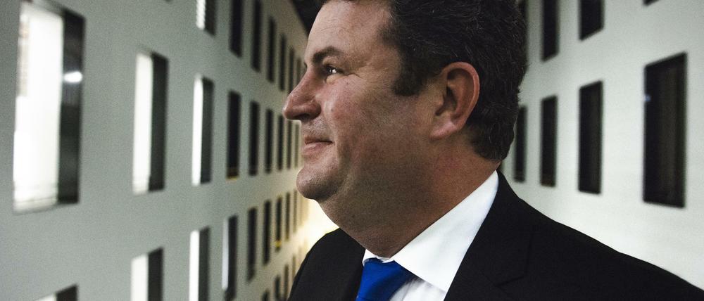 Bundesarbeitsminister Hubertus Heil (SPD) in seinem Ministerium. 