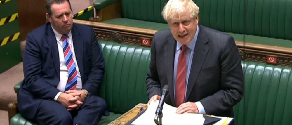 Hebelt mit seinem Binnenmarktgesetz das Brexit-Abkommen in Teilen aus: Premierminister Boris Johnson