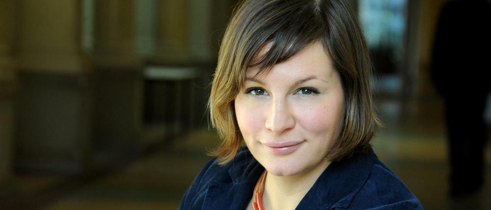 Antje Kapek, Fraktionschefin der Grünen im Abgeordnetenhaus Berlin.