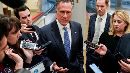 Der republikanische Senator Mitt Romney gilt als einer der Wackelkandidaten.