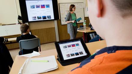 Fünf Milliarden Euro gibt es vom Bund für den Digitalpakt für die Schulen.