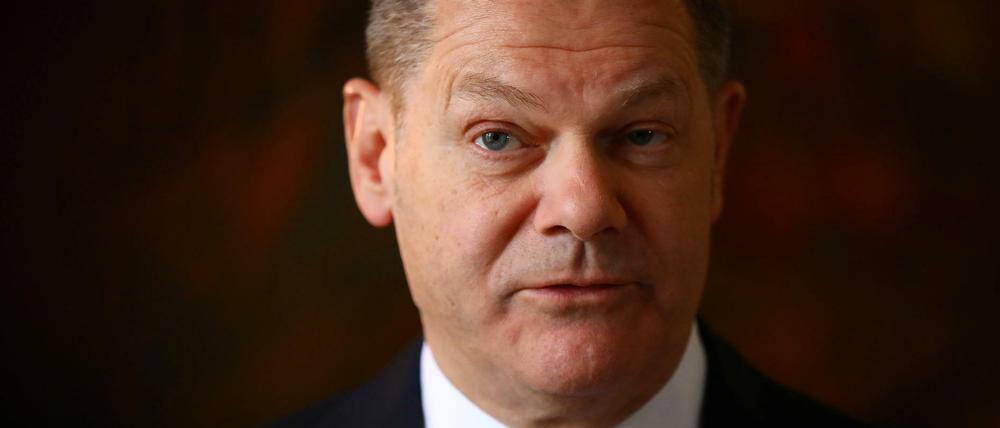 Bundesfinanzminister Olaf Scholz (SPD) will lieber einer kleine Finanztransaktionssteuer als gar keine.