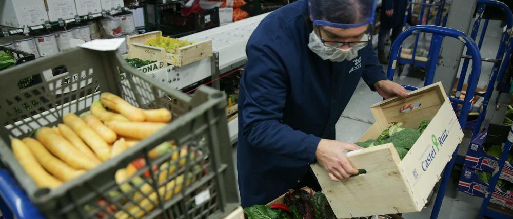 Frische Lebensmittel könnten nach dem harten Brexit vorerst nicht mehr so gut verfügbar sein, wie bisher.