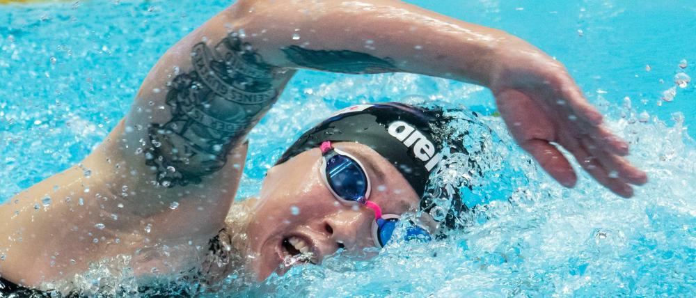 Nächste Medaille. Sarah Köhler holt Silber über 1500 Meter Freistil.