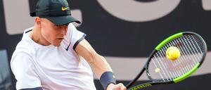 Überraschung geglückt. Rudi Molleker zog am Hamburger Rothenbaum in die zweite Runde ein. 