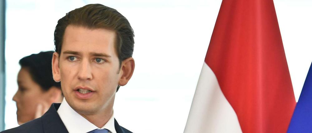 Der ehemalige österreichische Kanzler Sebastian Kurz.