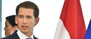 Der ehemalige österreichische Kanzler Sebastian Kurz. 