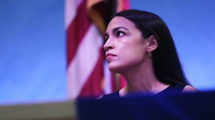 Die demokratische Abgeordnete Alexandria Ocasio-Cortez