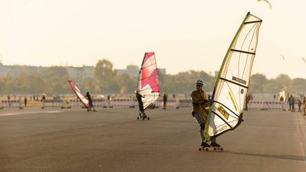 Bisher eine gigantische Freifläche: Das Tempelhofer Feld.