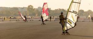 Bisher eine gigantische Freifläche: Das Tempelhofer Feld.