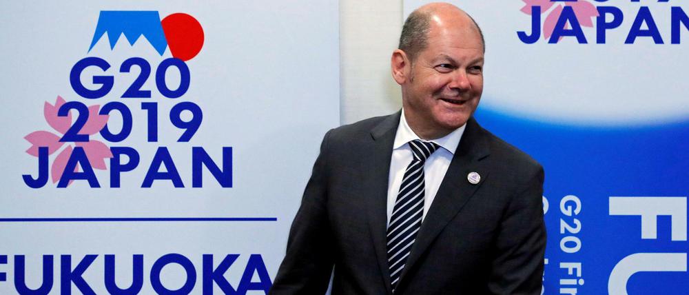 Bundesfinanzminister Olaf Scholz (SPD).