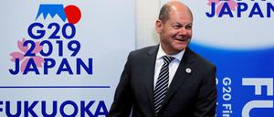 Bundesfinanzminister Olaf Scholz (SPD).