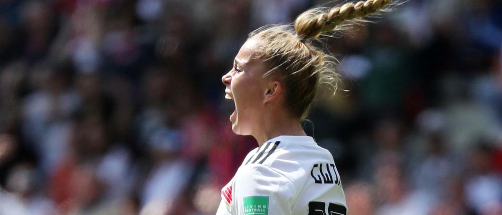 Giulia Gwinn erzielte gegen China den einzigen Treffer.
