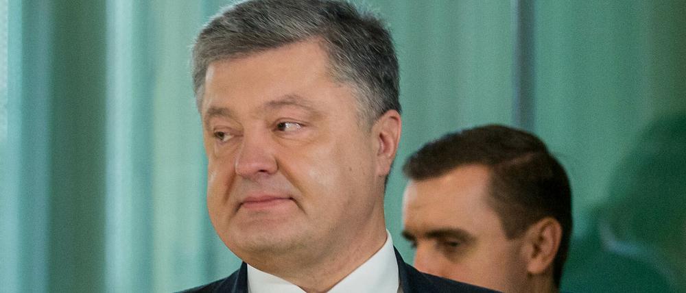 Petro Poroschenko in Brüssel (Archiv)