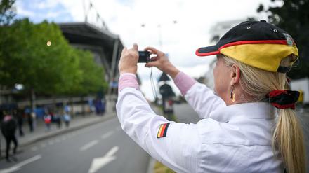 Rarität. Die Franzosen sind noch nicht so in WM-Fieber wie die deutschen Fans.