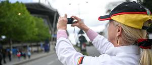 Rarität. Die Franzosen sind noch nicht so in WM-Fieber wie die deutschen Fans.