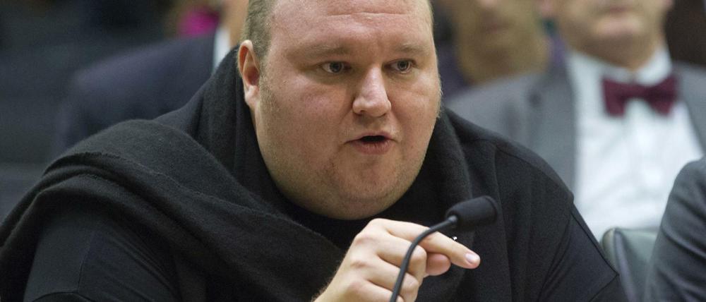 Der heute 45-jährige Kim Dotcom – hier im Juli 2013.