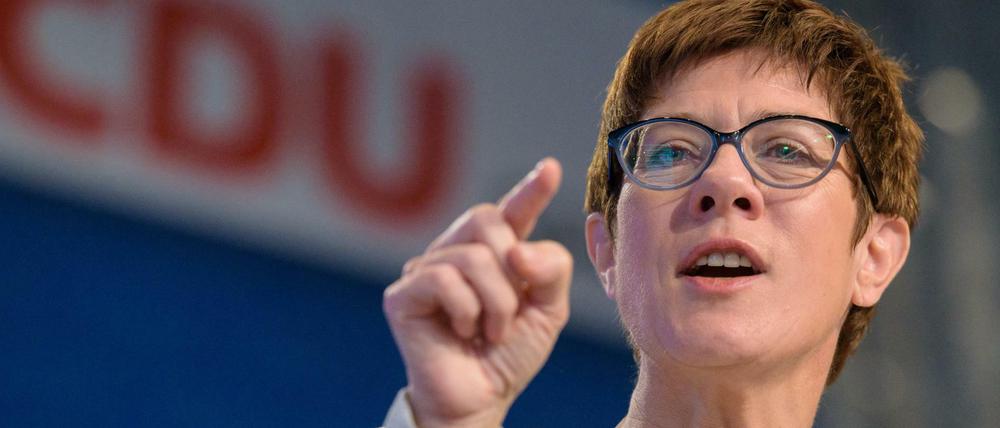 CDU-Chefin Annegret Kramp-Karrenbauer.