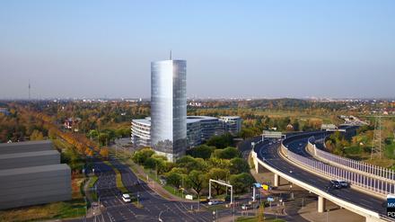 So könnte der Schönefeld Tower aussehen. 
