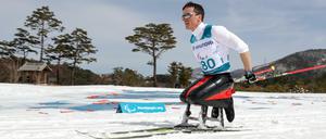 Medaillengarant. Martin Fleig gewann zweimal Gold bei der Nordischen Para-Ski-WM.