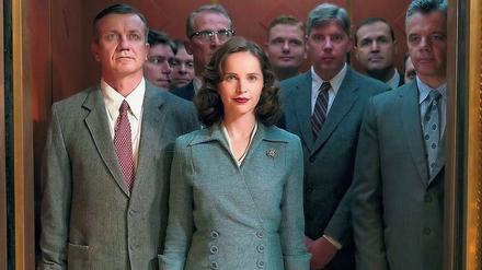 Allein unter Männern. Felicity Jones als Ruth Bader Ginsburg.