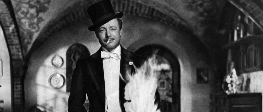 Heinz Rühmann in "Die Feuerzangenbowle" von 1944.