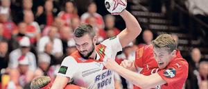 Der Kampf um Gold: In der Vorrunde trafen die Finalisten der Handball-WM schon einmal aufeinander. Damals waren die Dänen erfolgreich. 