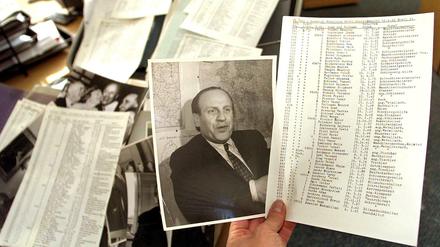 Der schriftliche Nachlass des deutschen Fabrikanten Oskar Schindler befindet sich in den Redaktionsräumen der Stuttgarter Zeitung.
