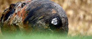 Im Jahr 2018 wurden in Brandenburg knapp 300 Tonnen Kampfmittel gefunden.