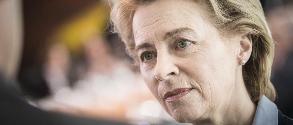 Bundesverteidigungsministerin Ursula von der Leyen (CDU)