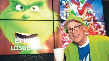 O Ottilein, o Ottilein, wie grün ist deine Mütze. Als Faultier Sid in „Ice Age“ näselte sich Otto aufs Neue ins Herz seiner Fans, jetzt gibt er den boshaften Miesepeter Grinch. 