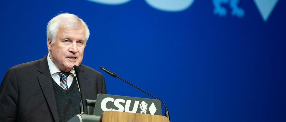 Kritik unerwünscht: Bundesinnenminister Horst Seehofer (CSU).