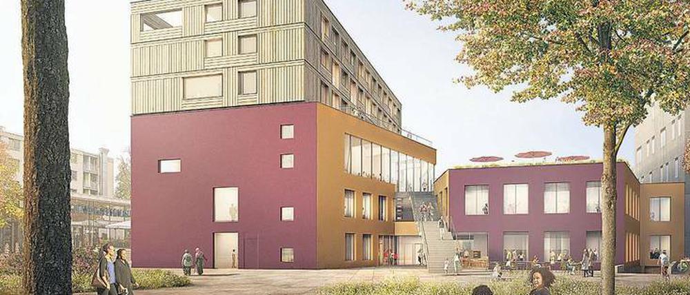 Alles neu. Übernachtung, Hostel, Begegnung: das neue Zentrum. 