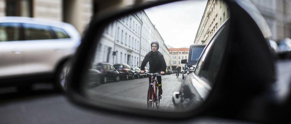 Auf Berlins Straßen werden die Verkehrsregeln oft nicht eingehalten.