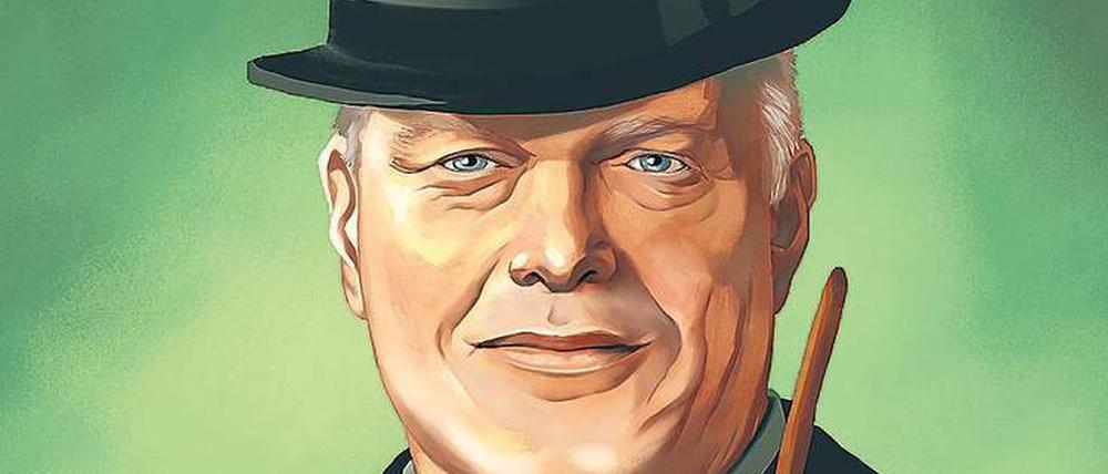 Rheinischer Humor. Das "Bundesamt für magische Wesen“ in Bonn porträtierte Ulrich Kelber als „Zaubereiminister“. 