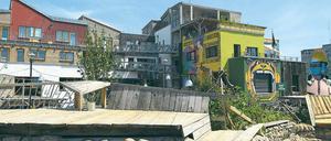 Geplante Improvisation. Das Holzmarkt-Gelände in Mitte gilt als Musterbeispiel für die alternative Nutzung von Innenstadtflächen.