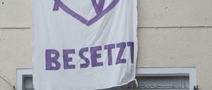 Das Thema Hausbesetzung sorgt derzeit für Debatten in Berlin.