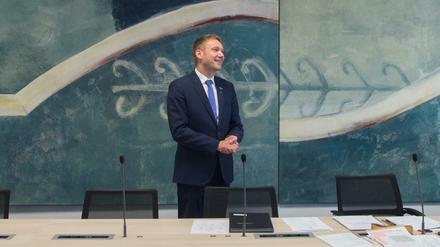 Andre Poggenburg (AfD), Vorsitzender der Enquete-Kommission "Linksextremismus in Sachsen-Anhalt"