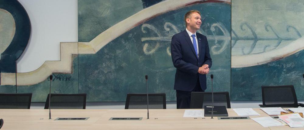 Andre Poggenburg (AfD), Vorsitzender der Enquete-Kommission "Linksextremismus in Sachsen-Anhalt"