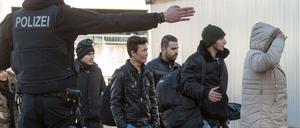 Flüchtlinge in Passau.